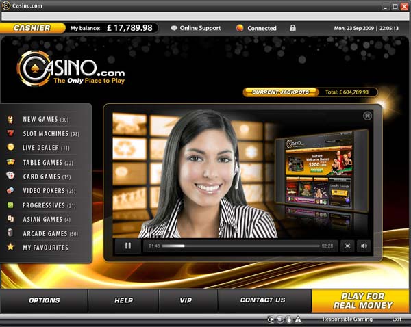 playtech casino lobby