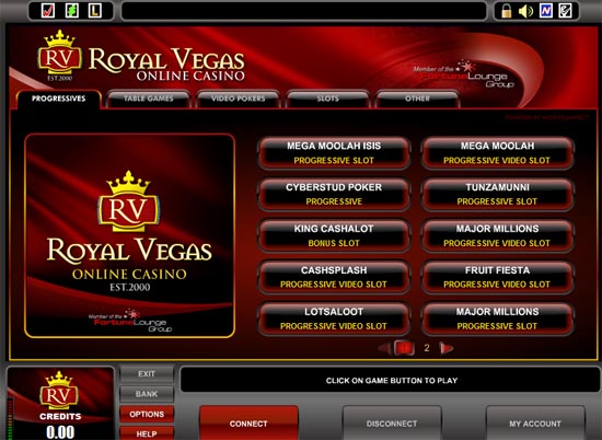 royal vegas casino lobby